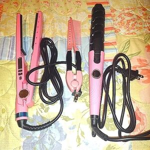 New NEVER used 3 pc Hair Styling set